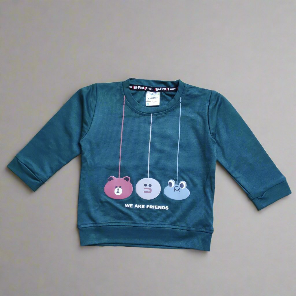 Charming We Are Friends Tshirt Set and Pant Set