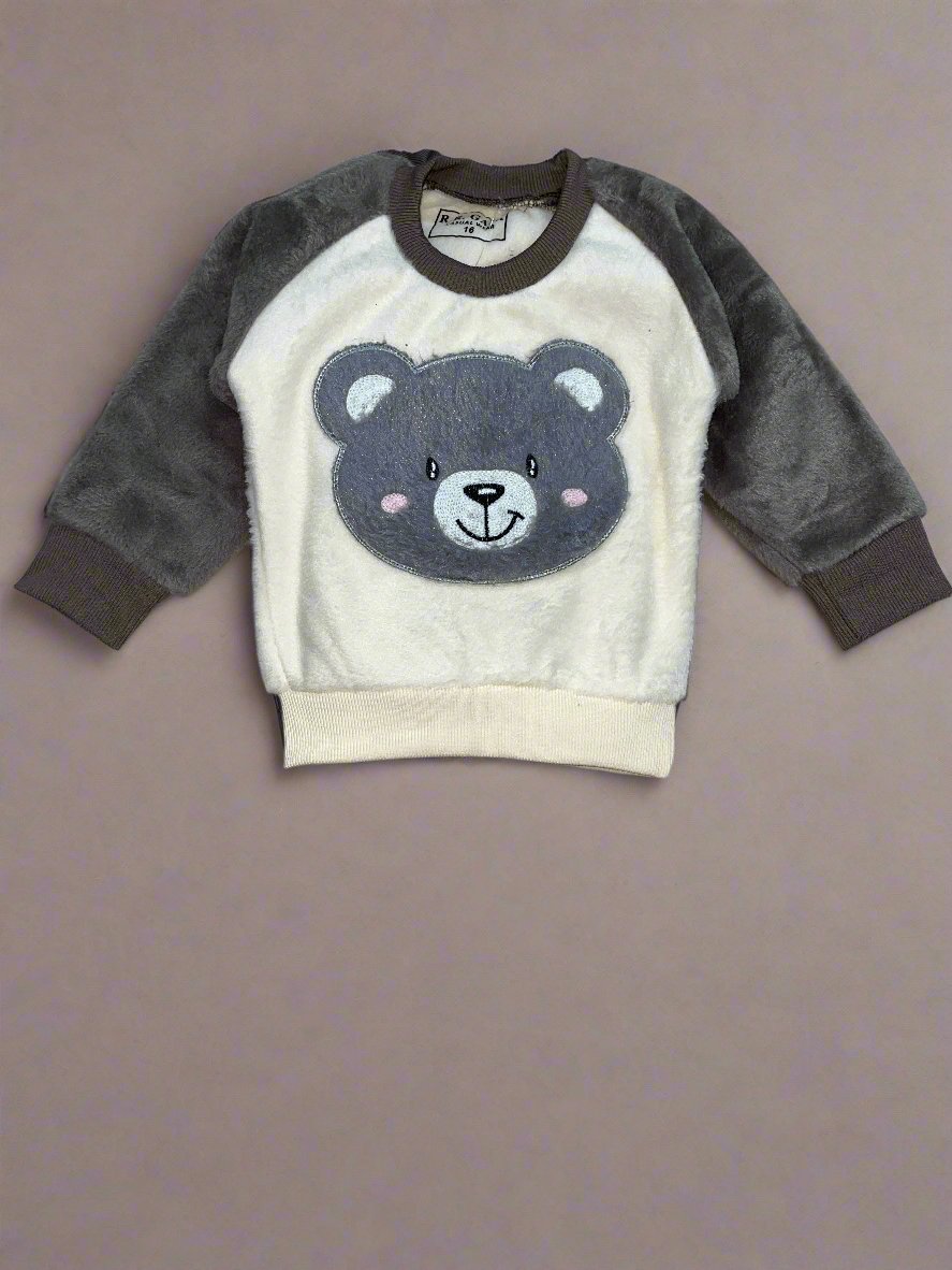 Cozy Bear Fleece Winter Outfit for Kids