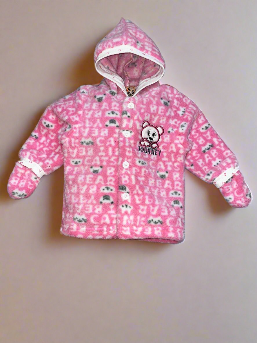 Adorable Pink and White Baby Clothing Set For New Born