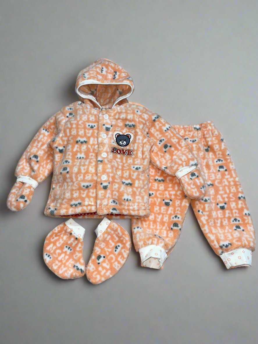 Adorable Pink and White Baby Clothing Set For New Born