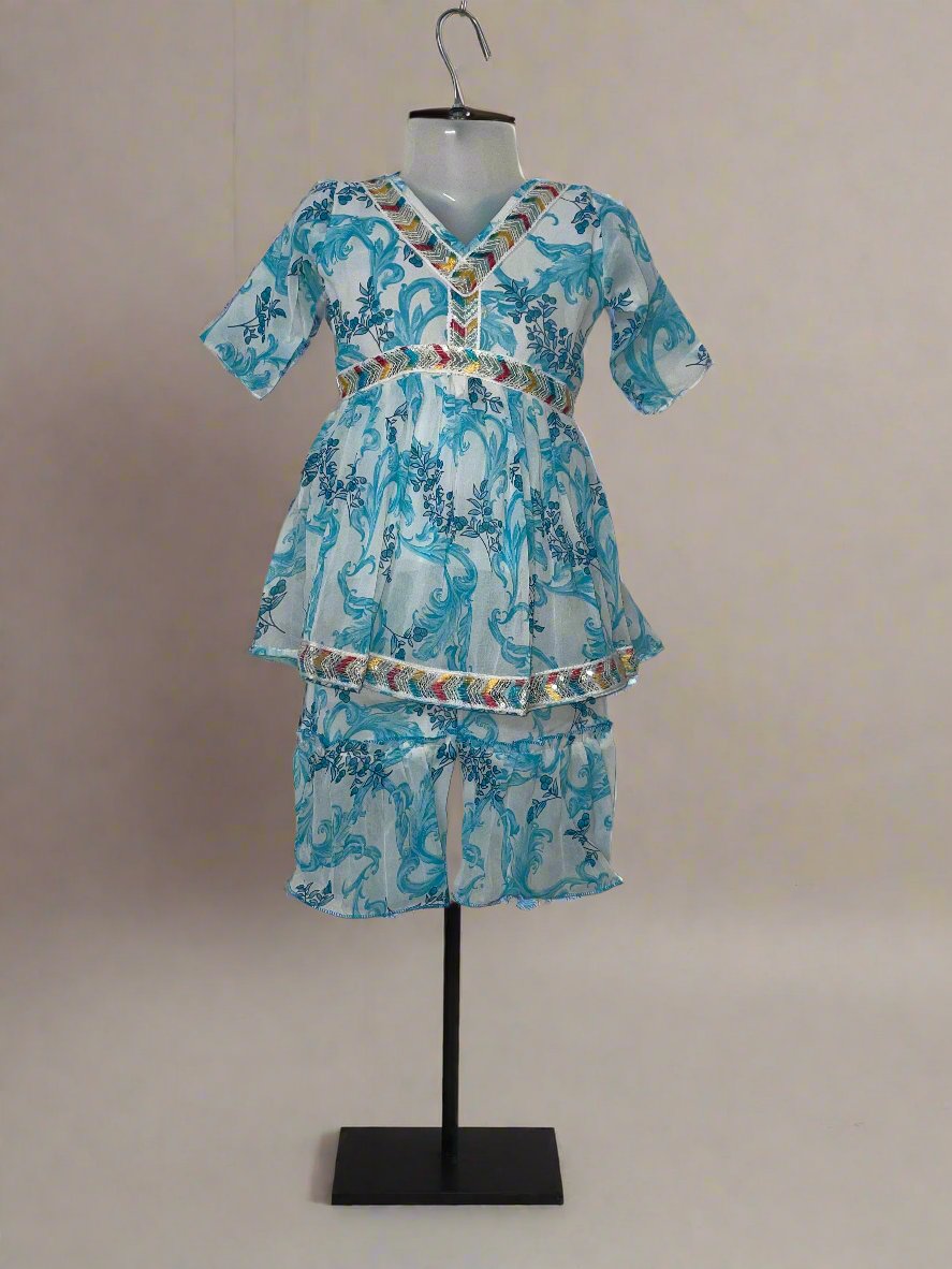 Elegant Floral Sarara Dress for Every Occasion
