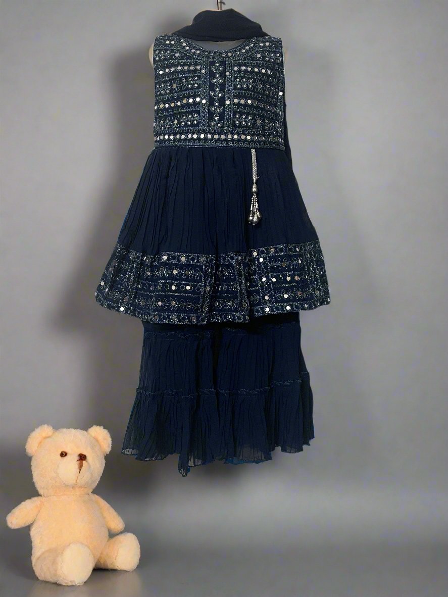 Elegant Traditional Sarara Dress for Girls - Stylish and Timeless