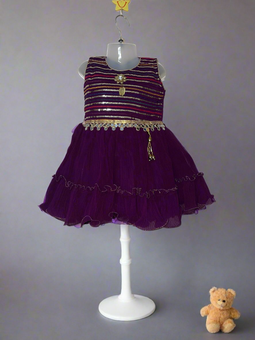 Charming Sleeveless Girls Frock for Stylish Girls