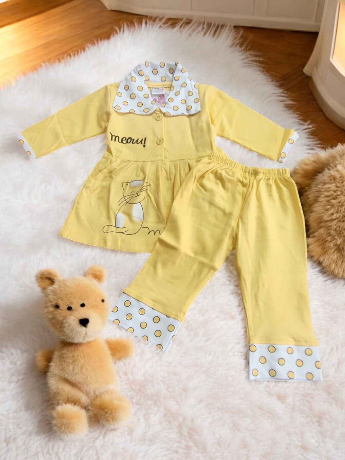 Sweety doll Full Sleeve Top and Pajama Set - Bumblehugs