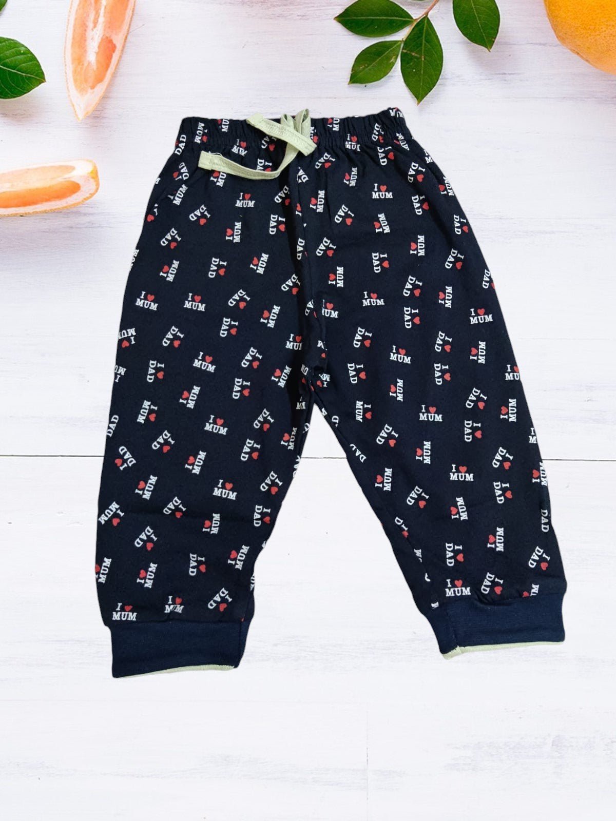 I Love Dad Baby top and pajama