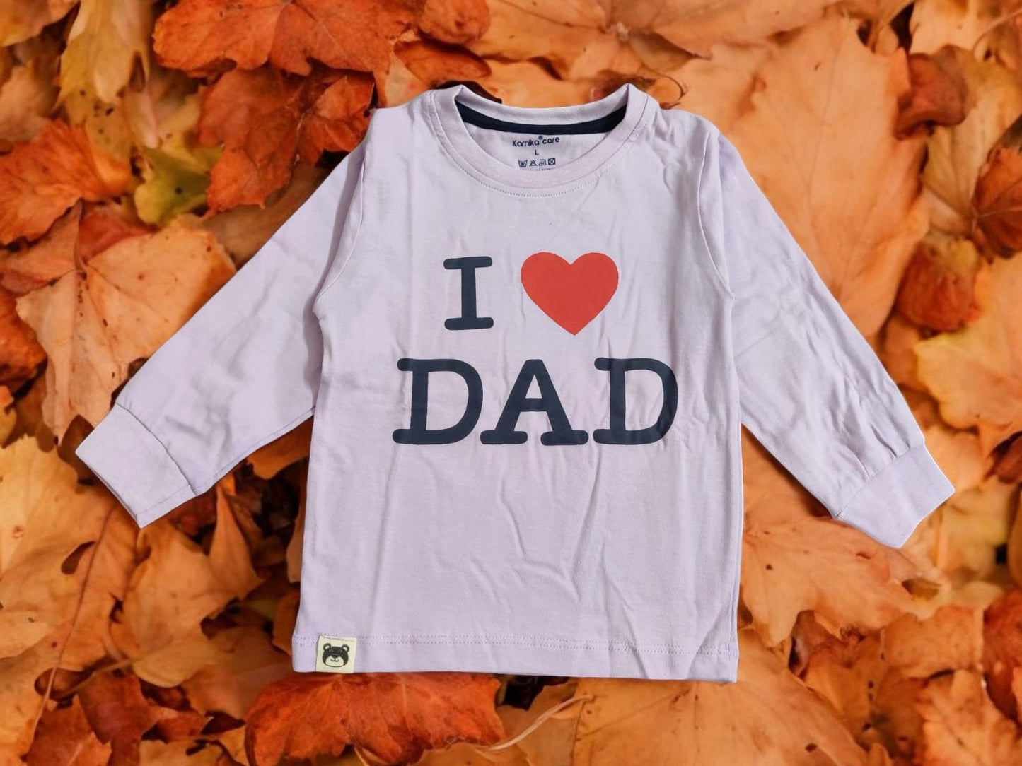 I Love Dad Baby top and pajama