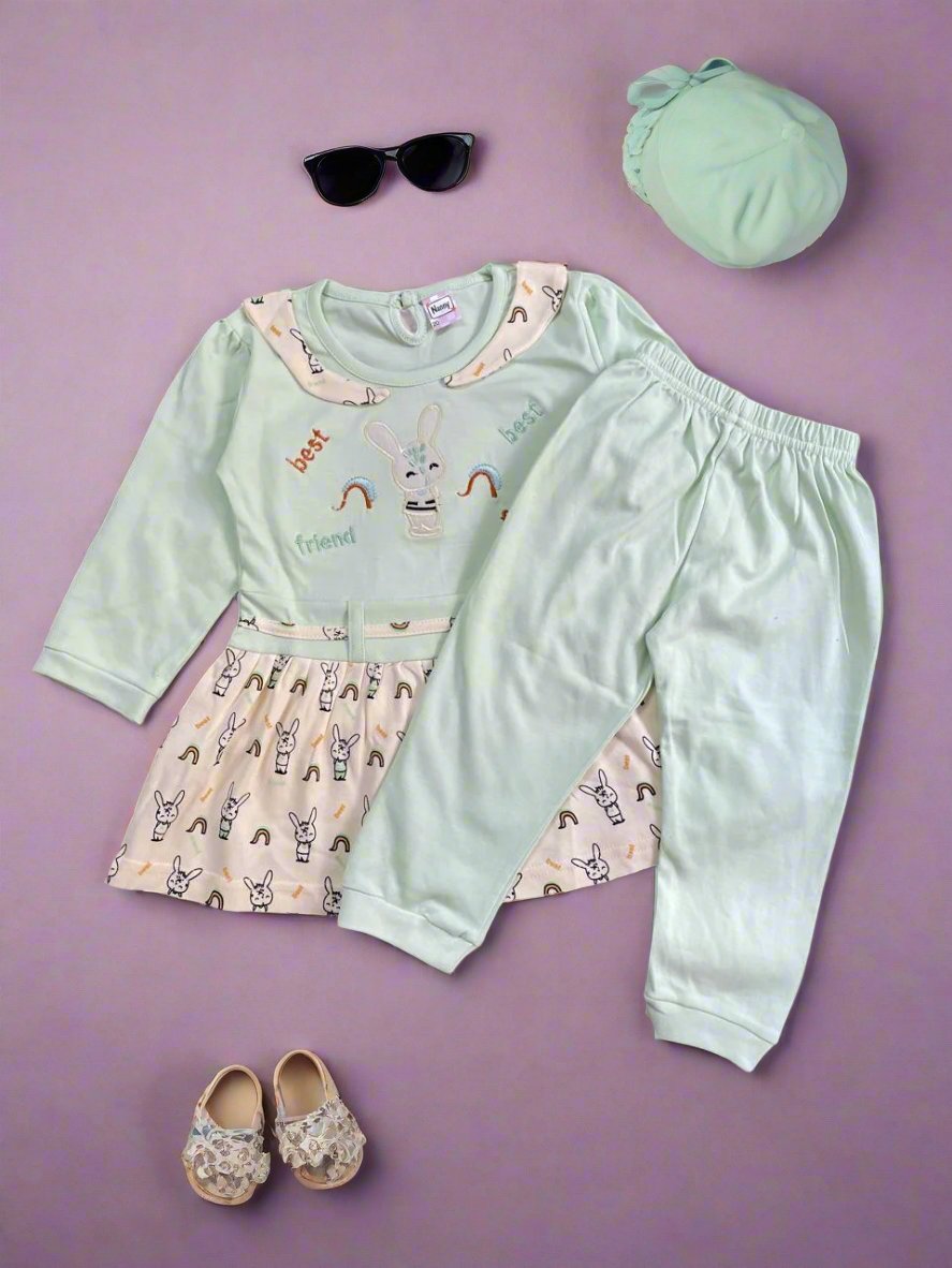 Adorable Baby Bunny Pajamas and Top for Little Ones