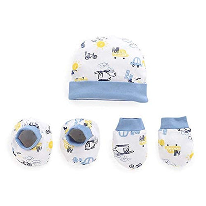 EIO Unisex Kids Cotton Solid Clothing Gift Set -13 Pieces