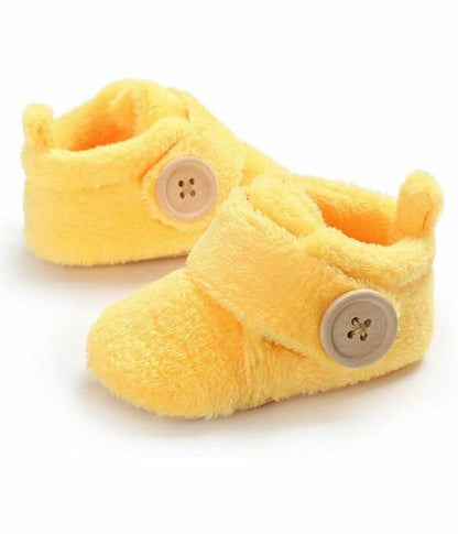 Star Fish Newborn Baby Boys & Girls 3 TO 12 Months Skin Friendly Comfortable & Breathable Cotton Booties (Pink -1212)