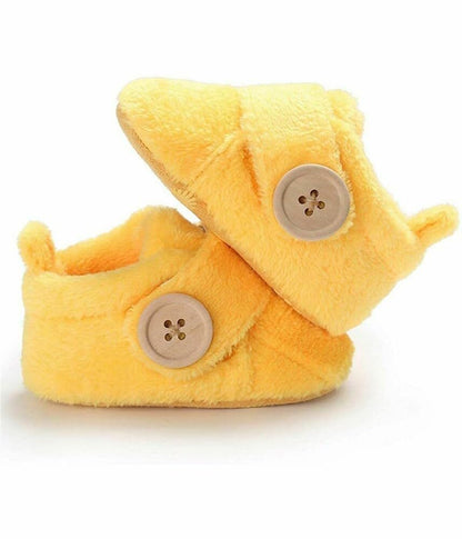 Star Fish Newborn Baby Boys & Girls 3 TO 12 Months Skin Friendly Comfortable & Breathable Cotton Booties (Pink -1212)