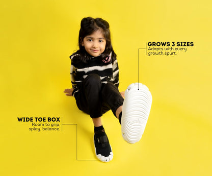 ARETTO Expanding Kids Shoes for Growing Feet – Boys & Girls Footwear, Baby Girl Shoes, Sneakers for Boys, Baby Shoes & Comfortable Shoes for Kids | Age 1–9 Years