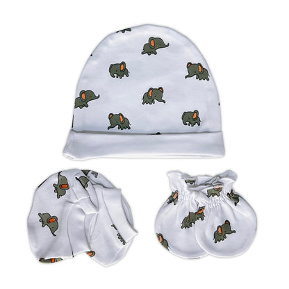 TINYLANE - Curated For You! Newborn Baby Products Gift Set (13 Pcs), Essential Clothing Gift Kit For Infants Of 0-3 Years, Swaddles, Bibs, Cap, Booties, Mittens & Washcloths, Ideal Baby Shower Gift Pack