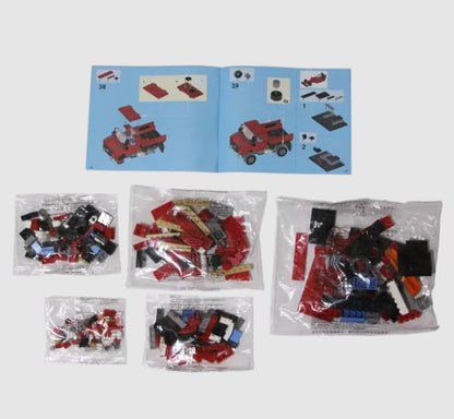 Umadiya® 36-in-1 Magic Building Blocks Set | 256+ Pieces | Creative Construction Toy for Kids | Includes Instruction Manual | Ideal for Boys & Girls Ages 6+ | DIY Brick Robot, Jet, Ship Models