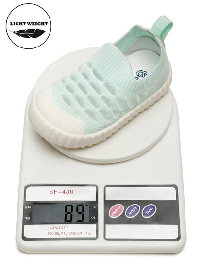 ONYC Cloudy Toddlers's First Step Walking Shoes - Sea Green (Unisex for Boys and Girls)