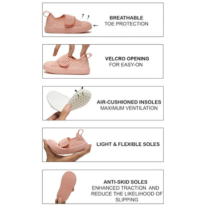 ONYC AIRY Toddler First Step Breathable Shoes for Boys and Girls
