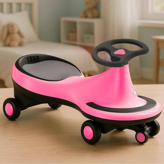 Storio Kids Magic Swing Car Twister Ride On | Toy Car with PU Wheels | Toy Car for 3 to 5 Years | Push Ride on Baby Car,100 Kg Capacity | Birthday Gift for Kids Boys and Girls - Blue