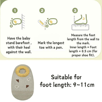Ahamo Baby Boys' Summer Socks with Anti-Slip Grips