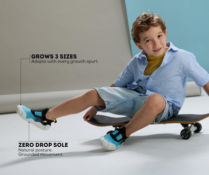ARETTO Expanding Kids Shoes for Growing Feet – Boys & Girls Footwear, Baby Girl Shoes, Sneakers for Boys, Baby Shoes & Comfortable Shoes for Kids | Age 1–9 Years