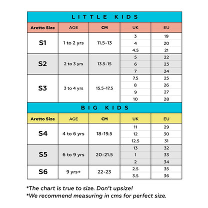 ARETTO Expanding Kids Shoes for Growing Feet – Boys & Girls Footwear, Baby Girl Shoes, Sneakers for Boys, Baby Shoes & Comfortable Shoes for Kids | Age 1–9 Years