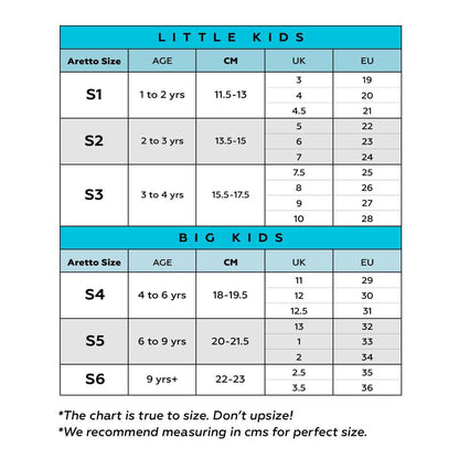 ARETTO Expanding Kids Shoes for Growing Feet – Boys & Girls Footwear, Baby Girl Shoes, Sneakers for Boys, Baby Shoes & Comfortable Shoes for Kids | Age 1–9 Years