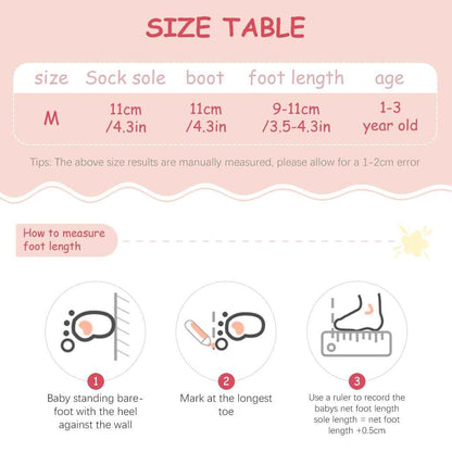SNOWIE SOFT® 5 Pairs Baby Socks Set, Antislip Socks for New Born Baby 0-3 Years, Non Slip Grip Ankle Socks with Non Skid Soles for Infants Baby Shower Gifts
