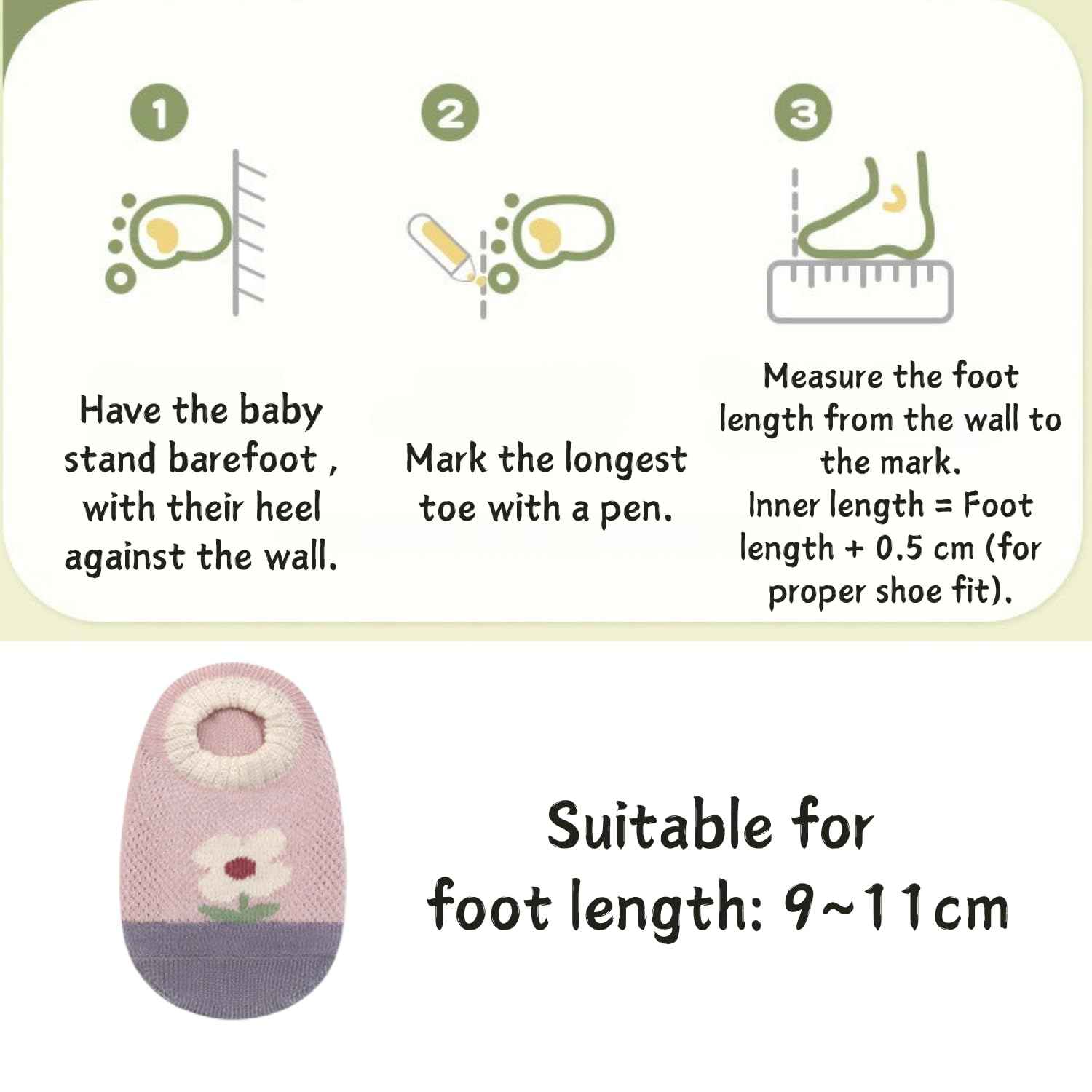 Ahamo Baby Boys' Summer Socks with Anti-Slip Grips