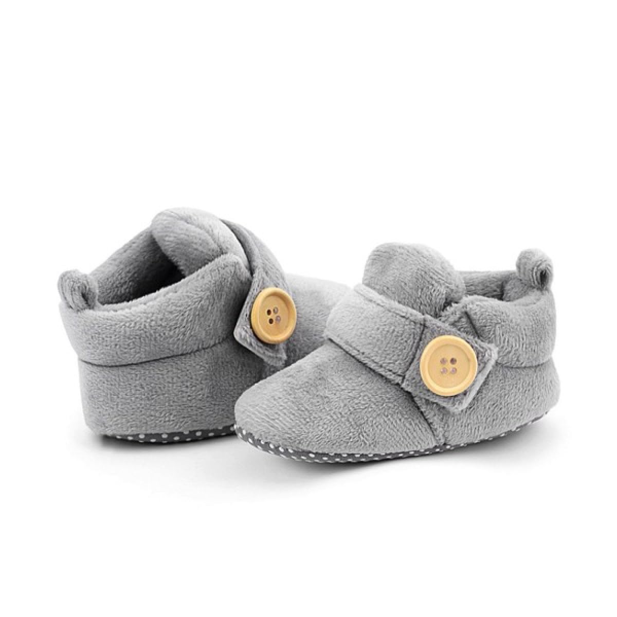 Star Fish Newborn Baby Boys & Girls 3 TO 12 Months Skin Friendly Comfortable & Breathable Cotton Booties (Pink -1212)