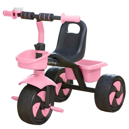 Lifelong Trike Cycle for Kids Cycle 2-5 Years - Tricycles for Boy & Girl - Baby Cycle - Bicycle for Kids - Bike with 3 EVA Wheels, Bell & Basket -Durable Tricycle with Parental Control