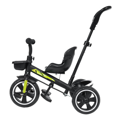 Luusa® TFT Hyper 500 PRO Canopy Plug N Play Tricycle/Baby Tricycle with Parental Control for Age Group 2+ Years Boys/Girls/Carrying Capacity Upto 30-KGS Proudly Made in India (ICE-Blue)