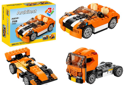 Umadiya® 36-in-1 Magic Building Blocks Set | 256+ Pieces | Creative Construction Toy for Kids | Includes Instruction Manual | Ideal for Boys & Girls Ages 6+ | DIY Brick Robot, Jet, Ship Models