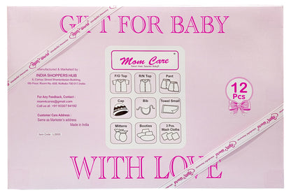 MOM CARE Newborn Baby Gift Set Has All Newborn Baby Essential Clothes in Baby Gift Set for or Girls Unisex 11 pcs Yellow
