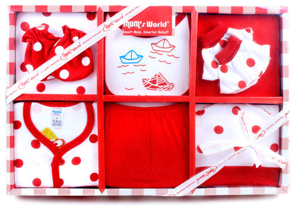 MOM CARE Newborn Baby Gift Set Has All Newborn Baby Essential Clothes in Baby Gift Set for or Girls Unisex 11 pcs Yellow