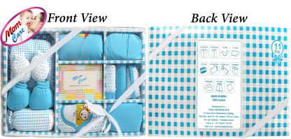 MOM CARE Newborn Baby Gift Set Has All Newborn Baby Essential Clothes in Baby Gift Set for or Girls Unisex 11 pcs Yellow