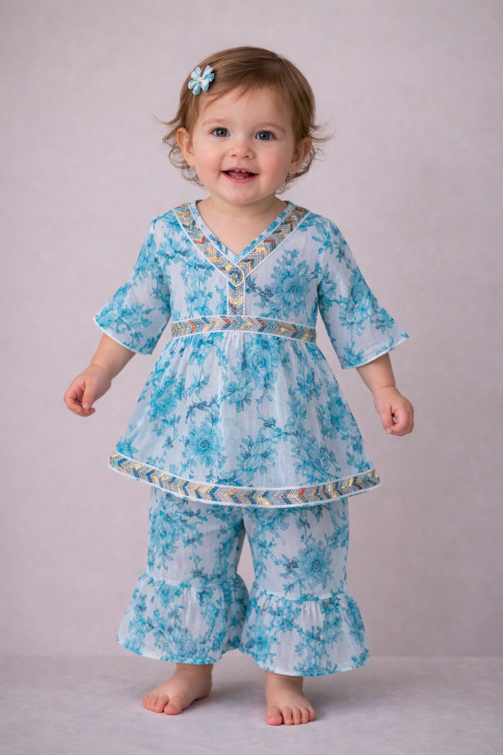 Elegant Floral Sarara Dress for Every Occasion