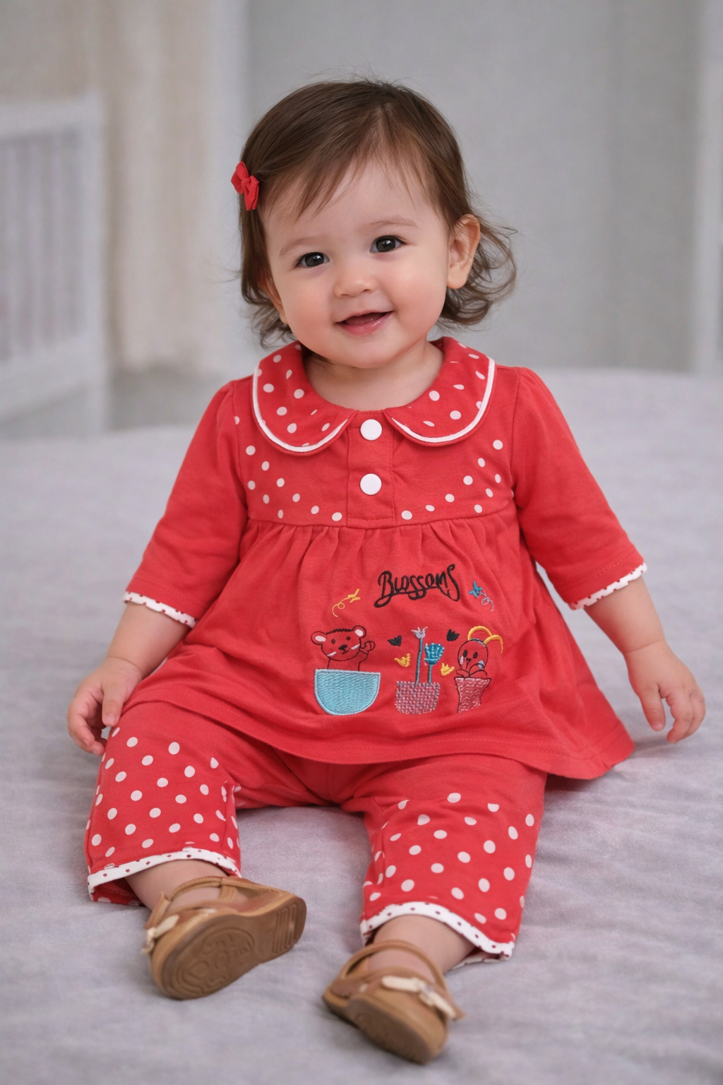 Adorable Baby top and pajama set