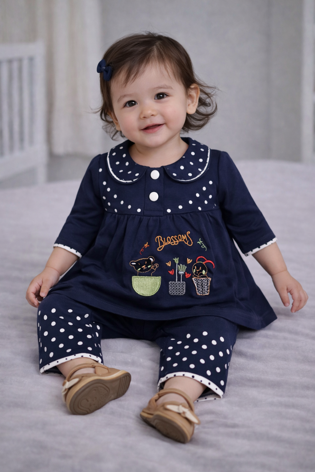 Adorable Baby top and pajama set