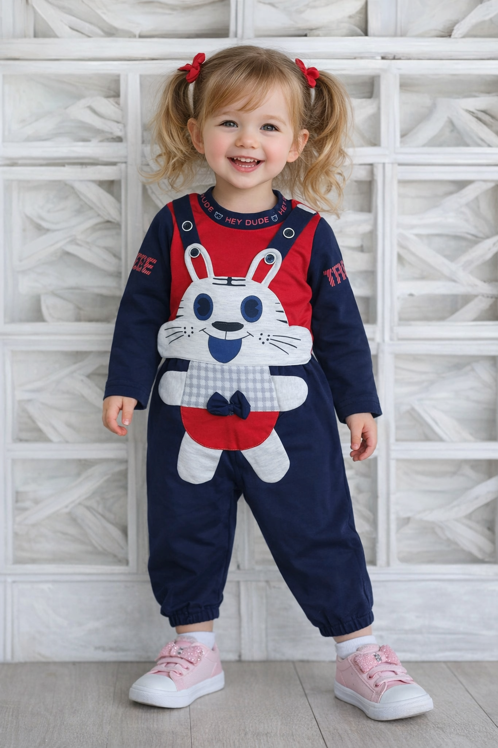 Adorable Cartoon Animal Bodysuit for Kids