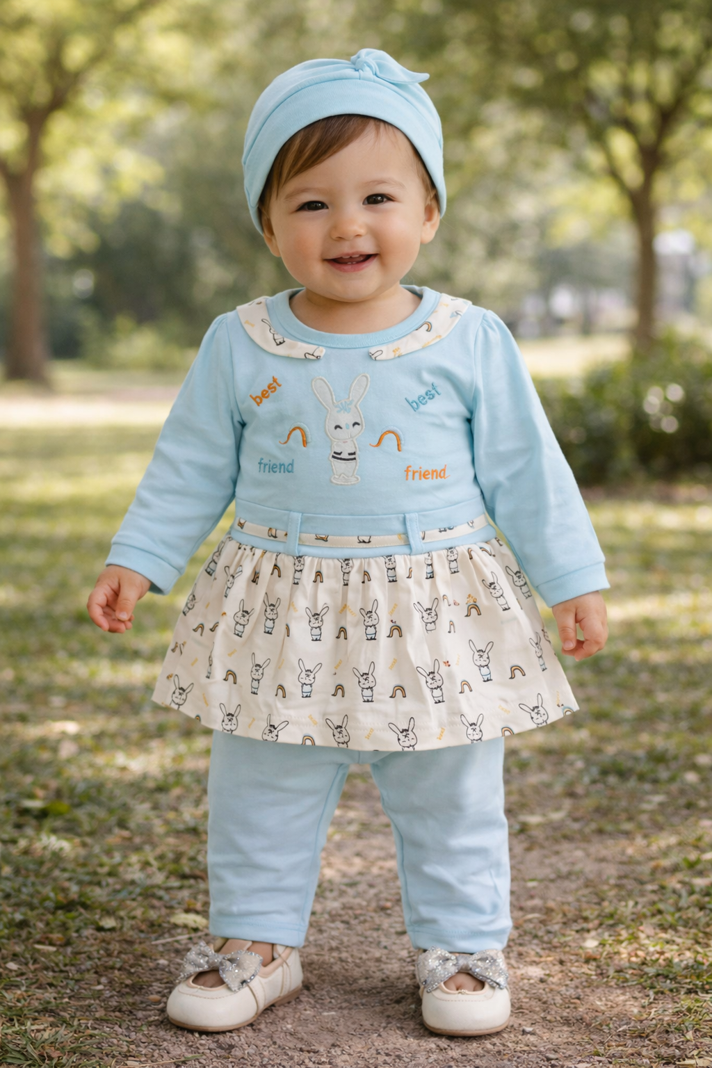 Adorable Baby Bunny Pajamas and Top for Little Ones