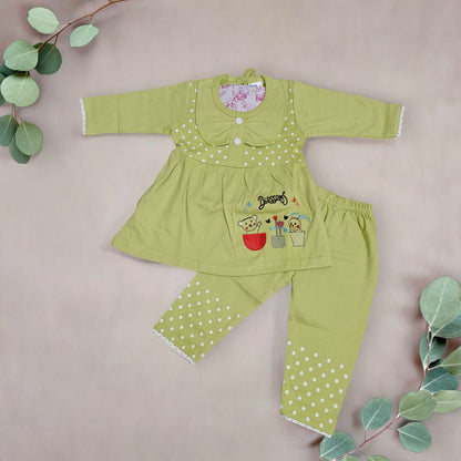 Adorable Baby top and pajama set