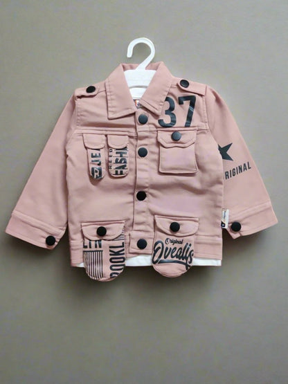 Trendy Kids' 3-Piece Outfit Set - Jacket, T-Shirt, and Pants, Perfect for birthday, wedding - Bumblehugs