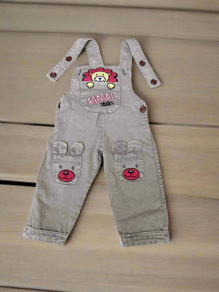 Adorable Kids Safari Dungaree