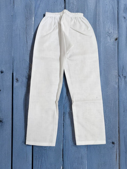 Elegant White Kurta Pajama Set for Festive Occasions - Bumblehugs