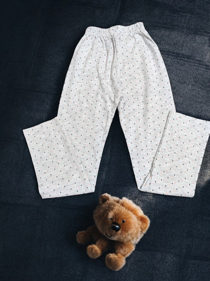 Charming girl's classic top and pajama set - Bumblehugs