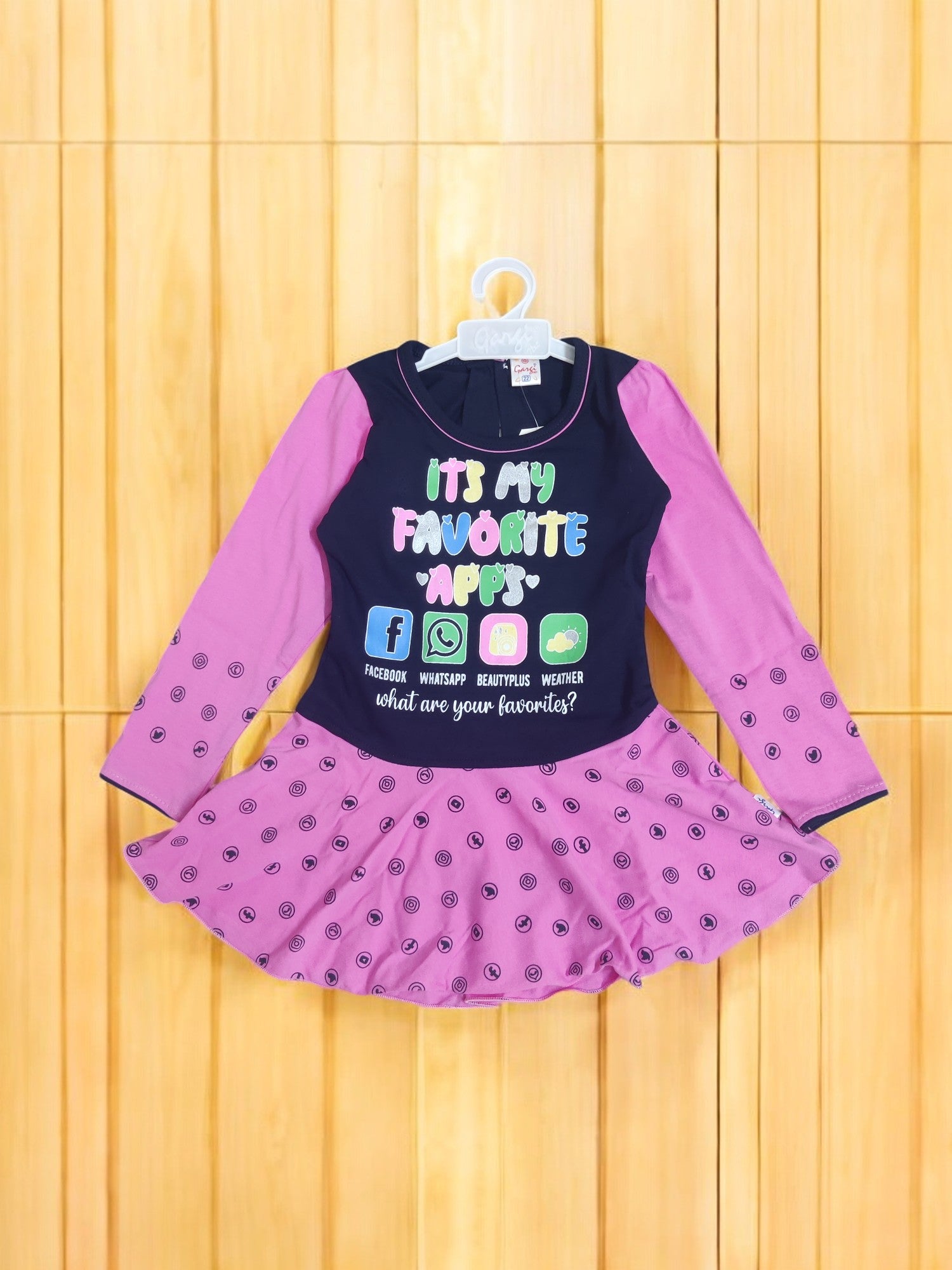 Trendy Kids' Clothing Top frock and pajama set - Bumblehugs