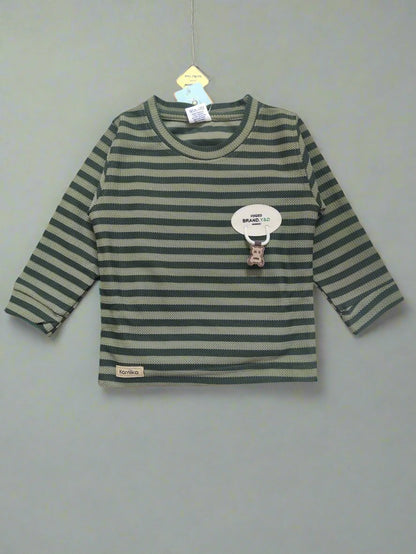 Cozy Kids' Outfit bear design full sleeve tshirt and jeans set - Bumblehugs