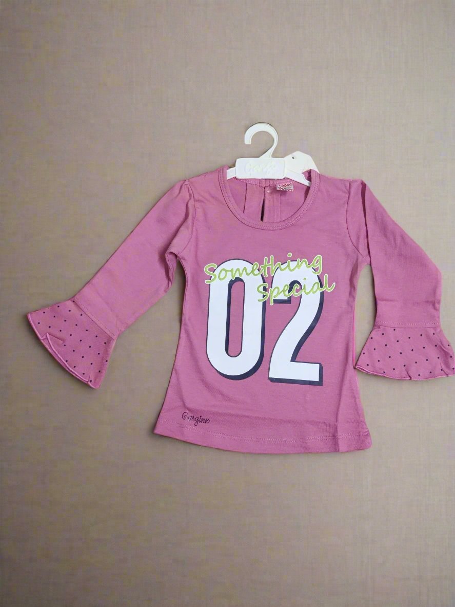 Charming Girl's Outfit, top and denim jeans set - Bumblehugs
