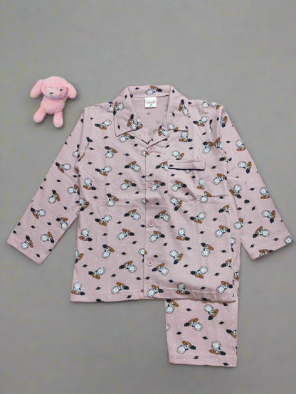 Adorable light pink night wear
