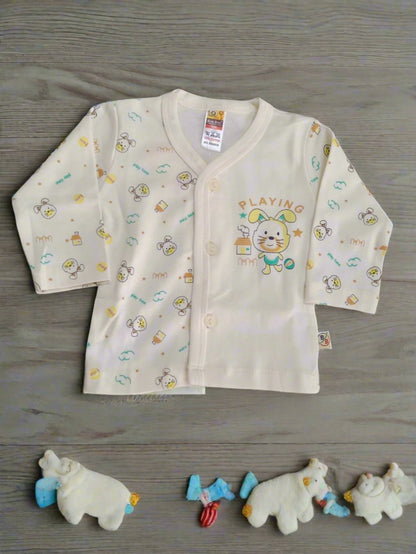 Charming New Born Clothing Set with Playful Prints