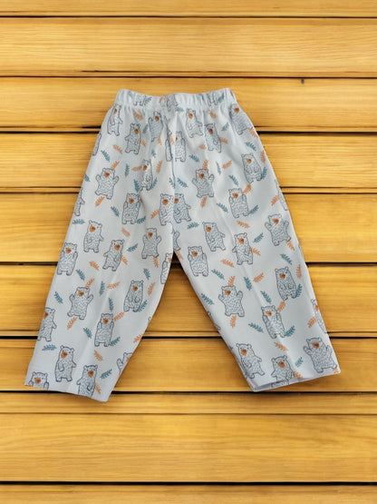 Adorable Owl Print Clothing Set for New Born