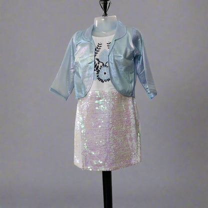 Full Sleeve Party Dress for Girls - Elegant Party Wear